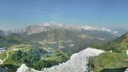 Archived webcam image showing Nassfeld: Panoramic view Gartnerkofel on 9 Aug 2026 at 10:21