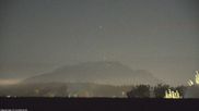 Archived webcam image showing Villacher Alpe, Faaker See lake on 1 Oct 2026 at 02:59