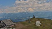 Archiviertes Webcam Bild: Blick vom Gerlitzen Gipfel am 12.07.2026 um 16:24 Uhr