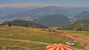 Archiviertes Webcam Bild: Gerlitzen Gipfel: Blick Alpengasthof am 29.05.2026 um 10:02 Uhr