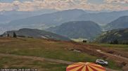 Archiviertes Webcam Bild: Gerlitzen Gipfel: Blick Alpengasthof am 29.05.2026 um 14:02 Uhr