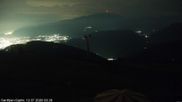 Archived webcam image showing Gerlitzen summit on 12 Jul 2026 at 00:07