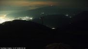 Archived webcam image showing Gerlitzen summit on 12 Jul 2026 at 02:07