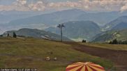 Archived webcam image showing Gerlitzen summit on 12 Jul 2026 at 12:07