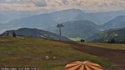 Archived webcam image showing Gerlitzen summit on 12 Jul 2026 at 14:07