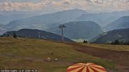 Archived webcam image showing Gerlitzen summit on 12 Jul 2026 at 16:07
