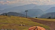 Archived webcam image showing Gerlitzen summit on 12 Jul 2026 at 18:07