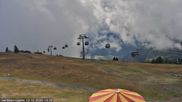 Archived webcam image showing Gerlitzen summit on 12 Oct 2026 at 14:55