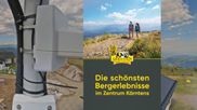 Archived webcam image showing Gerlitzen mountain summit on 12 Jul 2026 at 16:20