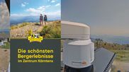 Archived webcam image showing Gerlitzen mountain summit on 30 Jul 2026 at 12:42