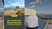 Archiviertes Webcam Bild: Panoramablick Gerlitzen am 26.08.2026 um 14:10 Uhr
