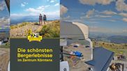Archiviertes Webcam Bild: Panoramablick Gerlitzen am 26.08.2026 um 16:10 Uhr