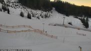 Archived webcam image showing Umbrella bar and sun arena Kanzelhöhe on 26 Feb 2026 at 07:34
