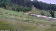 Archived webcam image showing Umbrella bar and sun arena Kanzelhöhe on 14 Jul 2026 at 07:21