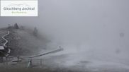 Archived webcam image showing Gitschberg Ski Resort: View Nesselbahn on 14 May 2026 at 08:30