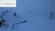 Archived webcam image showing Gitschberg Ski Resort: View Nesselbahn on 14 May 2026 at 20:30