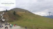 Archived webcam image showing Gitschberg Ski Resort: View Nesselbahn on 18 Aug 2026 at 10:31