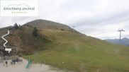 Archived webcam image showing Gitschberg Ski Resort: View Nesselbahn on 18 Aug 2026 at 14:31