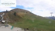Archived webcam image showing Gitschberg Ski Resort: View Nesselbahn on 13 Sep 2026 at 10:26