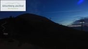 Archived webcam image showing Gitschberg Ski Resort: View Nesselbahn on 2 Oct 2026 at 06:52