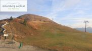 Archived webcam image showing Gitschberg Ski Resort: View Nesselbahn on 2 Oct 2026 at 08:52