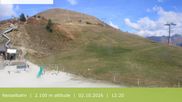 Archived webcam image showing Gitschberg Ski Resort: View Nesselbahn on 2 Oct 2026 at 12:52