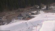 Archived webcam image showing Mountain hut Edelweisshütte on 26 Feb 2026 at 07:30