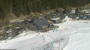 Archived webcam image showing Mountain hut Edelweisshütte on 26 Feb 2026 at 12:30