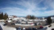 Archived webcam image showing Parking lot, skiresort Hochrindl on 26 Feb 2026 at 14:55
