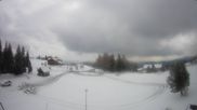 Archived webcam image showing Parking lot, skiresort Hochrindl on 22 Mar 2026 at 10:51