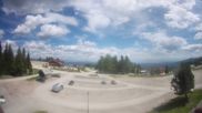 Archived webcam image showing Parking lot, skiresort Hochrindl on 28 May 2026 at 14:27