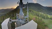Archived webcam image showing Panoramic view Kastelruth on 28 May 2026 at 06:11