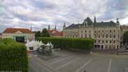 Archived webcam image showing Neuer Platz at Klagenfurt city on 12 Jun 2026 at 06:24