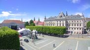 Archived webcam image showing Neuer Platz at Klagenfurt city on 12 Jun 2026 at 14:24