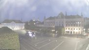 Archived webcam image showing Neuer Platz at Klagenfurt city on 1 Oct 2026 at 06:29