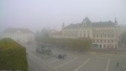 Archived webcam image showing Neuer Platz at Klagenfurt city on 1 Oct 2026 at 08:29