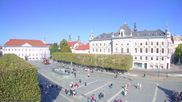Archived webcam image showing Neuer Platz at Klagenfurt city on 1 Oct 2026 at 10:29