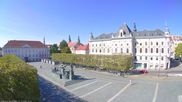 Archived webcam image showing Neuer Platz at Klagenfurt city on 1 Oct 2026 at 14:29