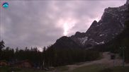 Archived webcam image showing Gamskarlift (skiresort Ehrwald) on 21 May 2026 at 07:16