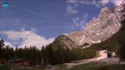 Archived webcam image showing Gamskarlift (skiresort Ehrwald) on 21 May 2026 at 16:16