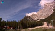 Archived webcam image showing Gamskarlift (skiresort Ehrwald) on 21 May 2026 at 18:16