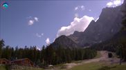 Archiviertes Webcam Bild: Ehrwald: Gamsalm und Gamskarlift am 28.05.2026 um 10:34 Uhr