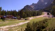 Archiviertes Webcam Bild: Ehrwald: Gamsalm und Gamskarlift am 29.05.2026 um 10:51 Uhr