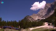 Archiviertes Webcam Bild: Ehrwald: Gamsalm und Gamskarlift am 29.05.2026 um 14:51 Uhr