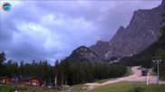 Archived webcam image showing Gamskarlift (skiresort Ehrwald) on 1 Jul 2026 at 06:46