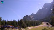 Archiviertes Webcam Bild: Ehrwald: Gamsalm und Gamskarlift am 12.07.2026 um 10:28 Uhr
