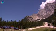 Archiviertes Webcam Bild: Ehrwald: Gamsalm und Gamskarlift am 12.07.2026 um 14:28 Uhr