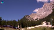 Archiviertes Webcam Bild: Ehrwald: Gamsalm und Gamskarlift am 12.07.2026 um 16:28 Uhr