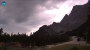 Archived webcam image showing Gamskarlift (skiresort Ehrwald) on 16 Aug 2026 at 08:07