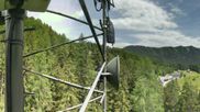 Archived webcam image showing Bodental Valley, Mountain inn Lausegger on 17 Jun 2026 at 12:28